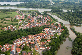 Munchhausen dans le département Bas Rhin, France vue d'en haut