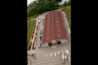 Vue oblique de Système Wolf à Roppenheim dans le département Bas Rhin, France