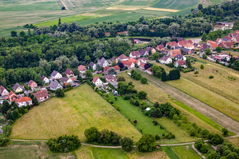 Rountzenheim dans le département Bas Rhin, France d'en haut