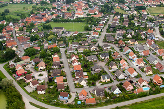 Stattmatten dans le département Bas Rhin, France hors des airs