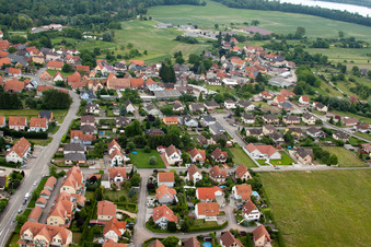 Stattmatten dans le département Bas Rhin, France vue d'en haut
