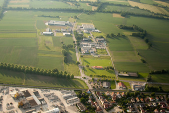Kilstett dans le département Bas Rhin, France hors des airs