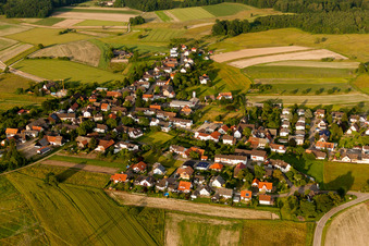 Vue aérienne de Quartier Zierolshofen in Kehl dans le département Bade-Wurtemberg, Allemagne