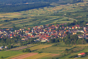 Vue aérienne de Waldstr à le quartier Urloffen in Appenweier dans le département Bade-Wurtemberg, Allemagne