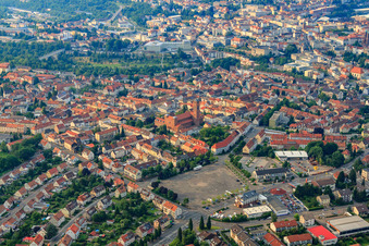 Vue aérienne de Station de mesure à Pirmasens dans le département Rhénanie-Palatinat, Allemagne