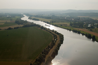 Vue aérienne de Basse Ham à Basse-Ham dans le département Moselle, France