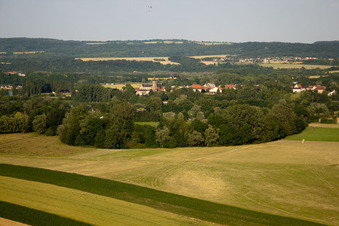 Photographie aérienne de Gavisse dans le département Moselle, France