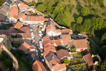 Rodemack dans le département Moselle, France d'en haut