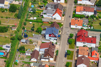 Haardtstr à Kandel dans le département Rhénanie-Palatinat, Allemagne d'en haut