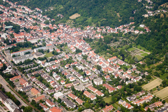 Vue aérienne de Sol frais à le quartier Rohrbach in Heidelberg dans le département Bade-Wurtemberg, Allemagne