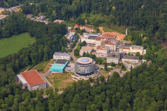 Vue oblique de EMBL à le quartier Rohrbach in Heidelberg dans le département Bade-Wurtemberg, Allemagne