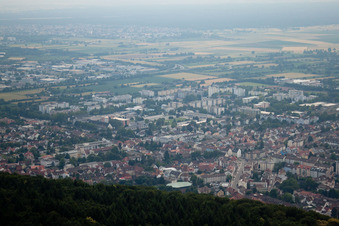 Vue aérienne de HD-Rohrbach/Kirchheim à le quartier Rohrbach in Heidelberg dans le département Bade-Wurtemberg, Allemagne