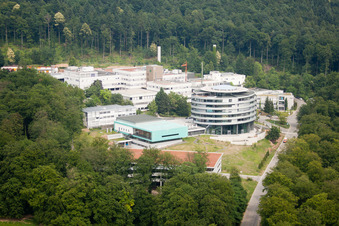 EMBL à le quartier Rohrbach in Heidelberg dans le département Bade-Wurtemberg, Allemagne vue d'en haut