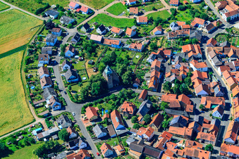 Photographie aérienne de Vue sur le village à Duchroth dans le département Rhénanie-Palatinat, Allemagne