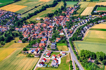 Photographie aérienne de Vue sur le village à Dreisen dans le département Rhénanie-Palatinat, Allemagne