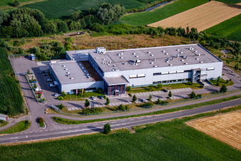 ADA Cosmetics International GmbH à le quartier Bodersweier in Kehl dans le département Bade-Wurtemberg, Allemagne hors des airs