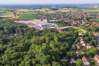 Photographie aérienne de Maison Weber à le quartier Linx in Rheinau dans le département Bade-Wurtemberg, Allemagne