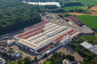 Maison Weber à le quartier Linx in Rheinau dans le département Bade-Wurtemberg, Allemagne hors des airs