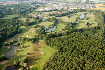 Photographie aérienne de Golf Club Soufflenheim Baden-Baden à Soufflenheim dans le département Bas Rhin, France