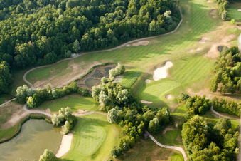 Golf Club Soufflenheim Baden-Baden à Soufflenheim dans le département Bas Rhin, France vue du ciel
