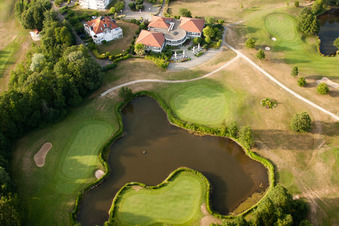 Golf Club Soufflenheim Baden-Baden à Soufflenheim dans le département Bas Rhin, France depuis l'avion
