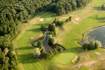 Golf Club Soufflenheim Baden-Baden à Soufflenheim dans le département Bas Rhin, France vue d'en haut