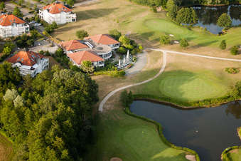 Golf Club Soufflenheim Baden-Baden à Soufflenheim dans le département Bas Rhin, France vue du ciel