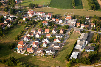 Photographie aérienne de Soufflenheim dans le département Bas Rhin, France