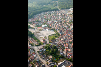 Image drone de Soufflenheim dans le département Bas Rhin, France