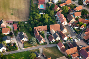 Image drone de Forstfeld dans le département Bas Rhin, France