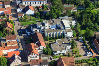 Vue aérienne de Fondation Braun à Rülzheim dans le département Rhénanie-Palatinat, Allemagne