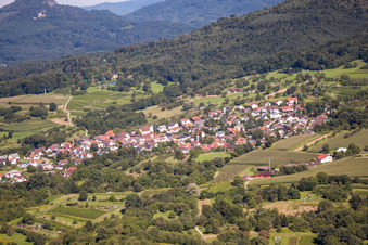 Vue aérienne de Quartier Winden in Sinzheim dans le département Bade-Wurtemberg, Allemagne