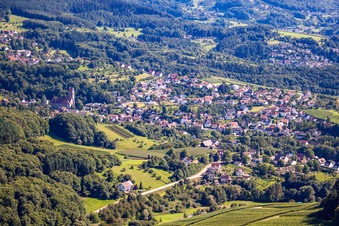 Vue aérienne de Quartier Waldmatt in Bühl dans le département Bade-Wurtemberg, Allemagne