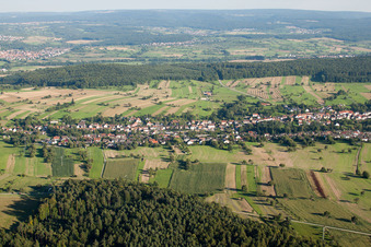 Photographie aérienne de Quartier Auerbach in Karlsbad dans le département Bade-Wurtemberg, Allemagne
