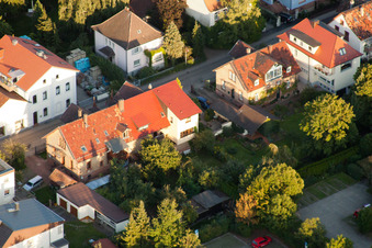 Bismarckstr à Kandel dans le département Rhénanie-Palatinat, Allemagne d'en haut