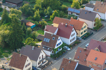 Image drone de Waldstr à Kandel dans le département Rhénanie-Palatinat, Allemagne