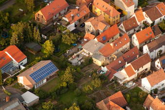 Photographie aérienne de Neugasse à le quartier Godramstein in Landau in der Pfalz dans le département Rhénanie-Palatinat, Allemagne