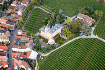 Hôtel Schloß Edesheim, Hôtels privés Dr. Lohbeck GmbH & Co. KG à Edesheim dans le département Rhénanie-Palatinat, Allemagne d'en haut