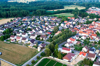 Vue aérienne de Tulpenstr à Kuhardt dans le département Rhénanie-Palatinat, Allemagne