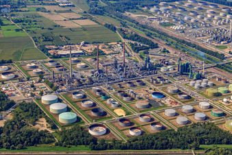 MIRO à le quartier Knielingen in Karlsruhe dans le département Bade-Wurtemberg, Allemagne hors des airs