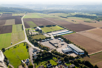 Entreprise de transport, de logistique et d'expédition Fixemer Logistics GmbH, Services internationaux de transport et de logistique à le quartier Borg in Perl dans le département Sarre, Allemagne hors des airs