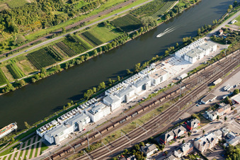 Wasserbillig dans le département Grevenmacher, Luxembourg d'en haut