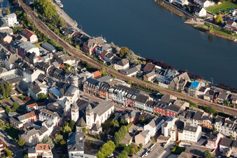 Wasserbillig dans le département Grevenmacher, Luxembourg hors des airs