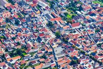 Weisenheim am Sand dans le département Rhénanie-Palatinat, Allemagne d'en haut