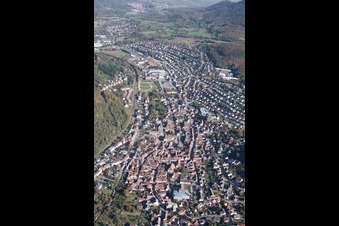 Annweiler am Trifels dans le département Rhénanie-Palatinat, Allemagne d'en haut