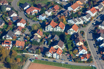 Photographie aérienne de Habsburger Allee x Drachenfelsstrasse à Hagenbach dans le département Rhénanie-Palatinat, Allemagne