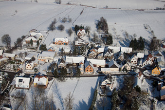 Wintzenbach dans le département Bas Rhin, France vue du ciel