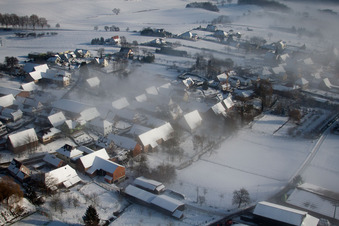 Image drone de Wintzenbach dans le département Bas Rhin, France