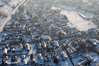 Photographie aérienne de Mothern dans le département Bas Rhin, France