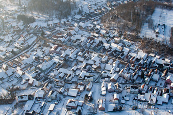 Vue oblique de Mothern dans le département Bas Rhin, France